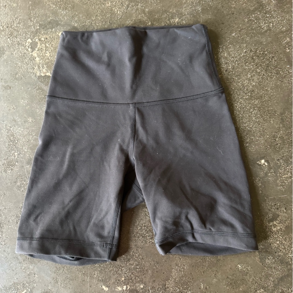 lululemon athletica Black Bike Shorts